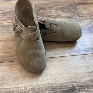 Birkenstock Suede Clogs